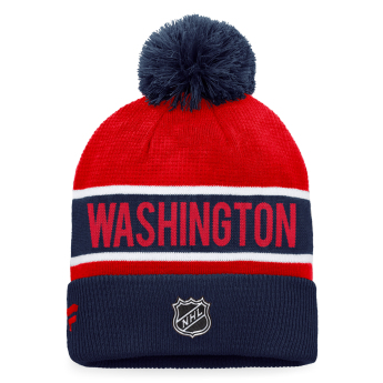 Washington Capitals зимна шапка Navy-Athletic Red
