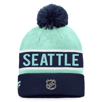 Seattle Kraken зимна шапка Traditional Navy-Icy Blue