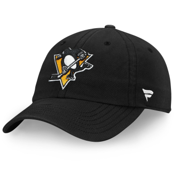 Pittsburgh Penguins баскетболна шапка с козирка NHL Core Black Curved Unstructured