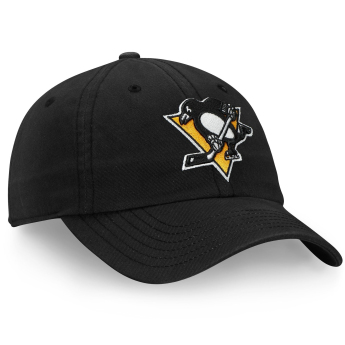 Pittsburgh Penguins баскетболна шапка с козирка NHL Core Black Curved Unstructured