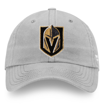 Vegas Golden Knights баскетболна шапка с козирка NHL Core Grey Curved Unstructured Strapback Cap