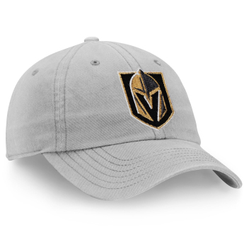Vegas Golden Knights баскетболна шапка с козирка NHL Core Grey Curved Unstructured Strapback Cap