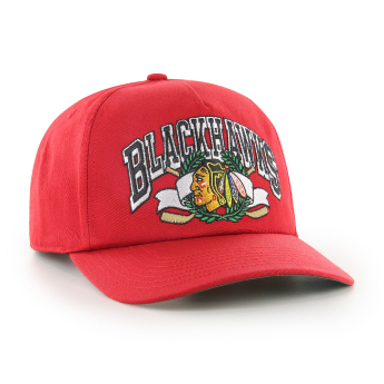 Chicago Blackhawks баскетболна шапка с козирка Laurel ’47 CAPTAIN DTR red