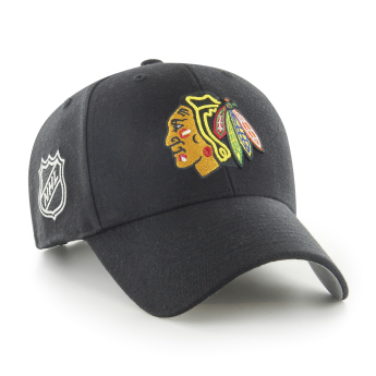 Chicago Blackhawks баскетболна шапка с козирка Sure Shot Snap ’47 MVP black