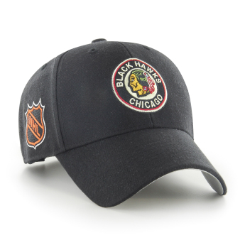 Chicago Blackhawks баскетболна шапка с козирка Sure Shot Snap ’47 MVP black old