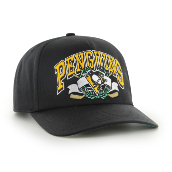 Pittsburgh Penguins баскетболна шапка с козирка Laurel ’47 CAPTAIN DTR black