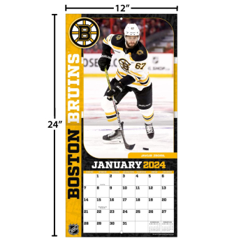 Boston Bruins календар 2024 Wall Calendar