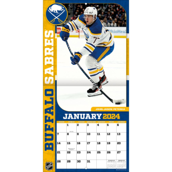 Buffalo Sabres календар 2024 Wall Calendar