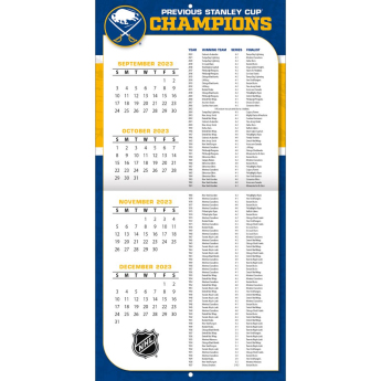 Buffalo Sabres календар 2024 Wall Calendar