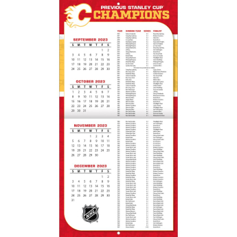 Calgary Flames календар 2024 Wall Calendar