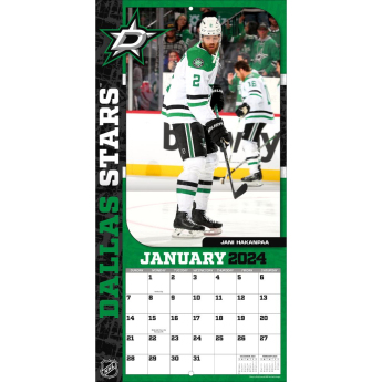 Dallas Stars календар 2024 Wall Calendar