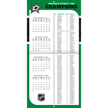 Dallas Stars календар 2024 Wall Calendar