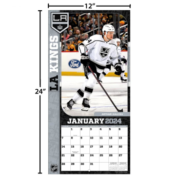 Los Angeles Kings календар 2024 Wall Calendar