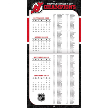 New Jersey Devils календар 2024 Wall Calendar