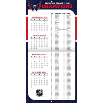 Washington Capitals календар 2024 Wall Calendar