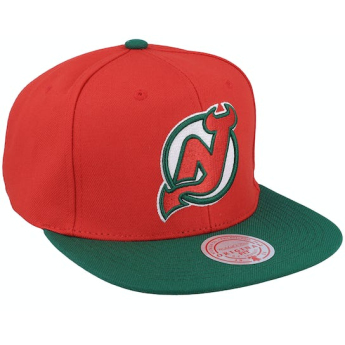 New Jersey Devils шапка с козирка flat NHL Team 2 Tone 2.0 Pro Snapback