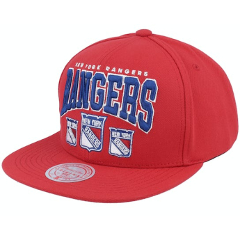 New York Rangers шапка с козирка flat NHL Champ Stack Snapback