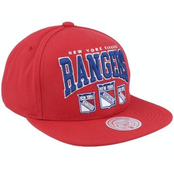 New York Rangers шапка с козирка flat NHL Champ Stack Snapback