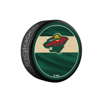Minnesota Wild шайба Reverse Retro Jersey 2022 Souvenir Collector Hockey Puck