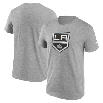 Los Angeles Kings мъжка тениска Primary Logo Graphic T-Shirt Sport Gray Heather