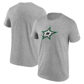 Dallas Stars мъжка тениска Primary Logo Graphic T-Shirt Sport Gray Heather