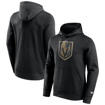 Vegas Golden Knights мъжки суитшърт с качулка Primary Logo Fanatics Graphic Hoodie Black