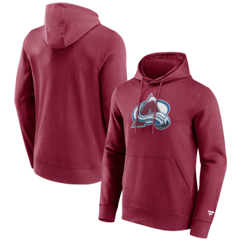 Colorado Avalanche мъжки суитшърт с качулка Primary Logo Graphic Hoodie Rhododendron