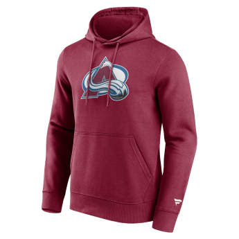 Colorado Avalanche мъжки суитшърт с качулка Primary Logo Graphic Hoodie Rhododendron