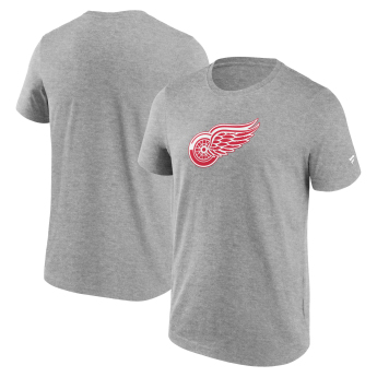 Detroit Red Wings мъжка тениска Logo Graphic Sport Gray Heather