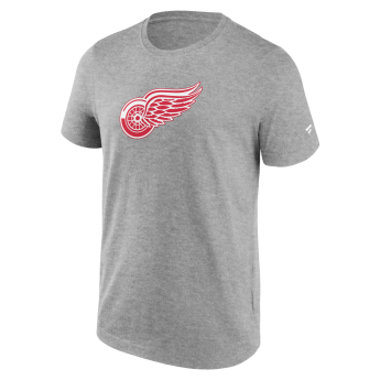 Detroit Red Wings мъжка тениска Logo Graphic Sport Gray Heather