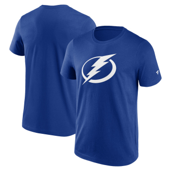 Tampa Bay Lightning мъжка тениска Primary Logo Graphic Blue Chip