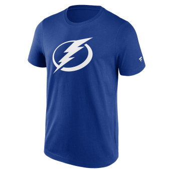 Tampa Bay Lightning мъжка тениска Primary Logo Graphic Blue Chip