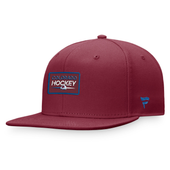 Colorado Avalanche шапка с козирка flat Authentic Pro Prime Flat Brim Snapback red