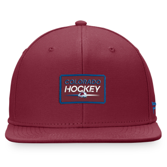 Colorado Avalanche шапка с козирка flat Authentic Pro Prime Flat Brim Snapback red