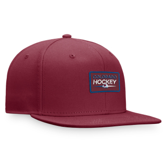 Colorado Avalanche шапка с козирка flat Authentic Pro Prime Flat Brim Snapback red