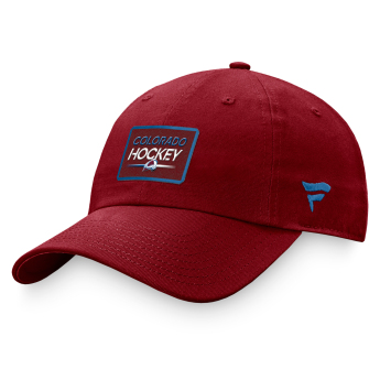 Colorado Avalanche баскетболна шапка с козирка Authentic Pro Prime Graphic Unstructured Adjustable red