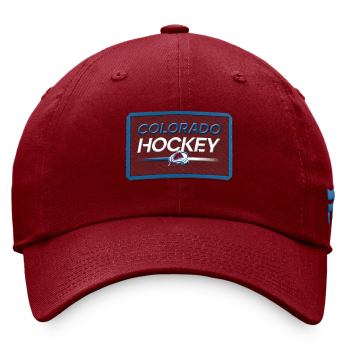 Colorado Avalanche баскетболна шапка с козирка Authentic Pro Prime Graphic Unstructured Adjustable red