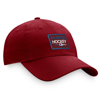 Colorado Avalanche баскетболна шапка с козирка Authentic Pro Prime Graphic Unstructured Adjustable red