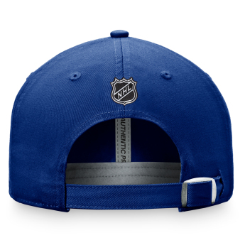 Edmonton Oilers баскетболна шапка с козирка Authentic Pro Prime Graphic Unstructured Adjustable blue