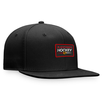 Chicago Blackhawks шапка с козирка flat Authentic Pro Prime Flat Brim Snapback black