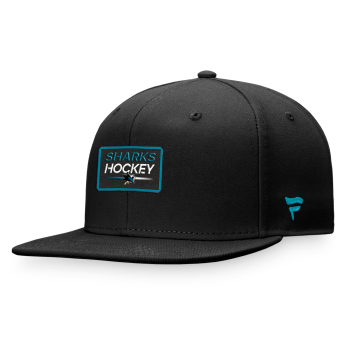 San Jose Sharks шапка с козирка flat Authentic Pro Prime Flat Brim Snapback black