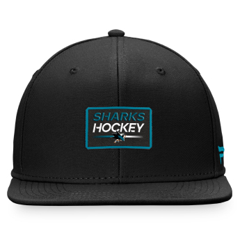 San Jose Sharks шапка с козирка flat Authentic Pro Prime Flat Brim Snapback black