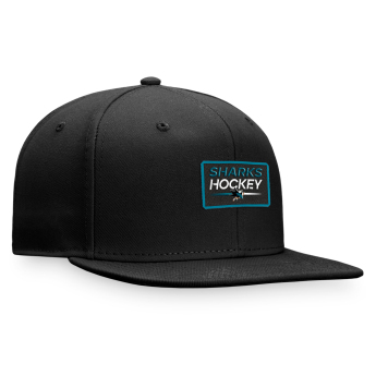 San Jose Sharks шапка с козирка flat Authentic Pro Prime Flat Brim Snapback black