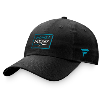 San Jose Sharks баскетболна шапка с козирка Authentic Pro Prime Graphic Unstructured Adjustable black