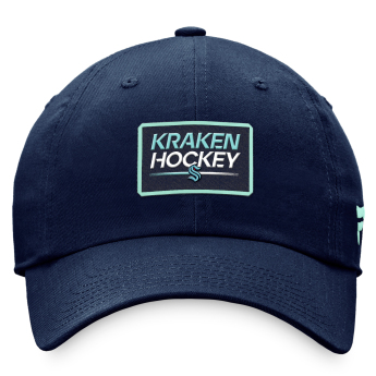 Seattle Kraken баскетболна шапка с козирка Authentic Pro Prime Graphic Unstructured Adjustable navy