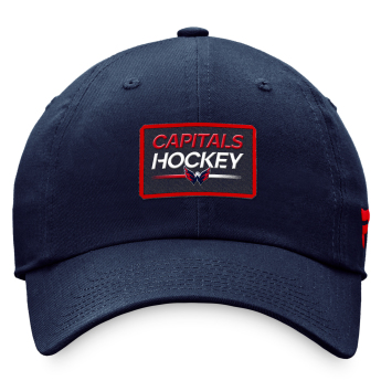 Washington Capitals баскетболна шапка с козирка Authentic Pro Prime Graphic Unstructured Adjustable navy
