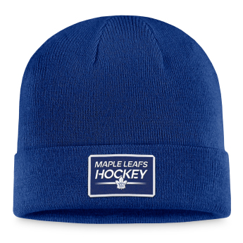 Toronto Maple Leafs зимна шапка Authentic Pro Prime Cuffed Beanie blue