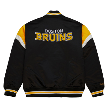 Boston Bruins мъжко яке NHL Heavyweight Satin Jacket