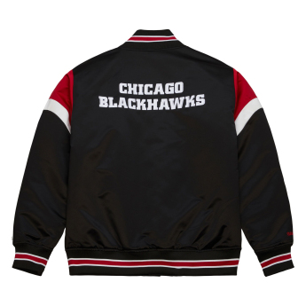 Chicago Blackhawks мъжко яке NHL Heavyweight Satin Jacket