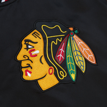 Chicago Blackhawks мъжко яке NHL Heavyweight Satin Jacket